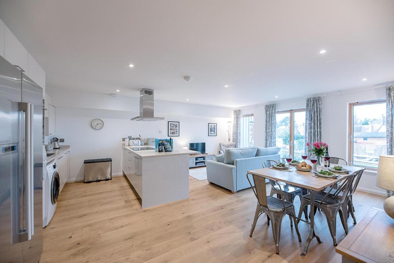 2 Deben Wharf, Woodbridge Apartment Bagian luar foto